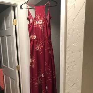 Wrap dress- floor length